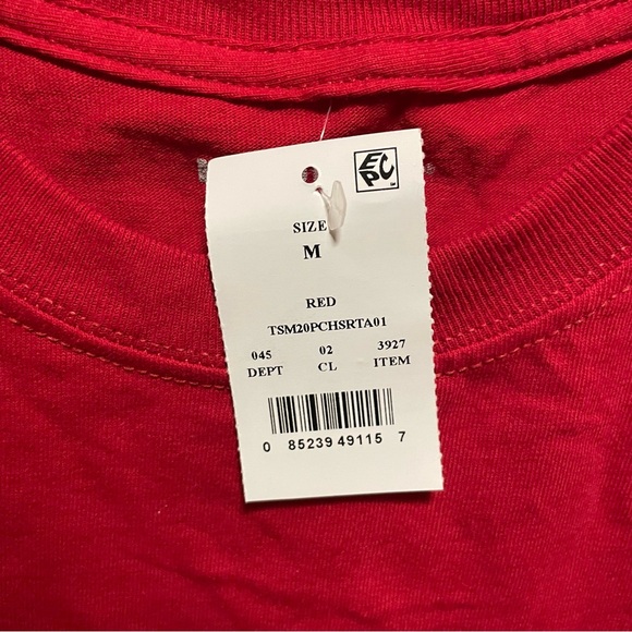 NWT Hello Kitty Holiday Christmas Cookies Red Shirt Sanrio Size M - Picture 3 of 5